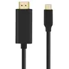 Image de Avizar Câble USB Type C vers HDMI Mâle Résolution 4K UHD 2m Noir