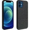 Image de Avizar Coque pour iPhone 12 Mini Hybride Finition Tissu Ultra-fine Lavable à l'eau Gris