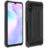 Image de Avizar Coque pour Xiaomi Redmi 9A Design Relief Bi-matière Anti-chute Noir