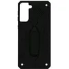 Image de Avizar Coque pour Samsung Galaxy S21 Plus Bi-matière Antichoc Béquille Support Vidéo Noir