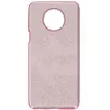 Image de Avizar Coque pour Xiaomi Redmi Note 9T 5G Design Paillette Amovible Silicone Rose