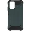 Image de Avizar Coque pour Xiaomi Redmi Note 10s et Note 10 Design Relief Bi-matière Anti-chute Defender II Bleu Nuit