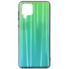 Image de Avizar Coque pour Samsung Galaxy A42 Bi-matière Holographique Brillant Fine Légère Vert