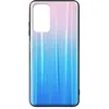 Image de Avizar Coque pour Xiaomi Redmi 9T et Poco M3 Bi-matière Holographique Brillant Fine Légère Rose et Bleu