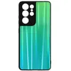 Image de Avizar Coque pour Samsung Galaxy S21 Ultra Bi-matière Holographique Brillant Fine Légère Vert