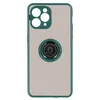 Image de Avizar Coque pour IPhone 11 Pro Bi-matière Bague Métallique Support Vidéo Vert