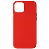 Image de Avizar Coque pour iPhone 13 Mini Silicone Semi-rigide Finition Soft-touch Rouge