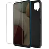Image de Coque pour Samsung Galaxy A12 Souple Noir et Verre Trempé 9H Avizar Transparent