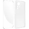 Image de Coque pour Xiaomi 12 Pro Silicone Souple et Film Verre Trempé 9H Avizar transparent