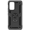 Image de Coque pour Samsung Galaxy A53 5G Antichoc Bi-matière Bague Support Vidéo Avizar noir