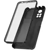 Image de Coque pour Xiaomi Poco X4 Pro 5G Intégrale Arrière Rigide Transparent et Avant Souple Avizar noir