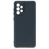 Image de Coque pour Samsung Galaxy A73 5G Silicone Semi-rigide Finition Soft-touch Fine Avizar bleu nuit