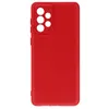 Image de Coque pour Samsung Galaxy A73 5G Silicone Semi-rigide Finition Soft-touch Fine Avizar rouge