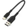 Image de Belkin BOOST CHARGE - Câble Lightning - Lightning mâle pour USB mâle - 15 cm - noir - pour Apple 10.5-inch iPad Pro; 12.9-inch iPad Pro (2nd generation); iPhone 11 11 Pro 11 Pro Max 8 XR XS XS Max