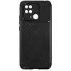 Image de Coque pour Xiaomi Redmi 10C Silicone gel Flexible Design Effet fibre de carbone Avizar Noir