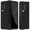 Image de Coque pour Galaxy Z Fold 4 Soft Touch avec Film Écran Externe et Stylet Tactile Avizar Noir