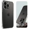 Image de Coque pour iPhone 14 Pro Silicone Gel Coins Renforcés Avizar Transparent