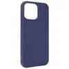 Image de Coque pour iPhone 14 Plus Silicone Flexible Finition Mate Anti-traces Avizar bleu nuit