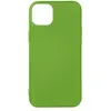 Image de Coque pour iPhone 14 Silicone Semi-rigide Finition Soft-touch Fine Avizar vert