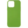Image de Coque pour iPhone 14 Pro Max Silicone Semi-rigide Finition Soft-touch Fine Avizar vert
