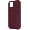 Image de Coque pour iPhone 14 Plus Silicone Souple Porte-carte Fine Légère Avizar violet