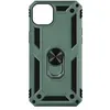 Image de Coque pour iPhone 14 Plus Antichoc Bi-matière Bague Support Vidéo Avizar vert