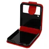 Image de Étui pour Samsung Galaxy Z Flip 4 Clapet avec Languette Magnétique Avizar Rouge