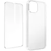 Image de Coque pour iPhone 14 Plus Silicone Souple et Film Verre Trempé 9H Avizar transparent