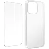 Image de Coque pour iPhone 14 Pro Silicone Souple et Film Verre Trempé 9H Avizar transparent
