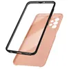 Image de Coque pour Samsung Galaxy A23 Intégrale Arrière Rigide Transparent et Avant Souple Avizar rose