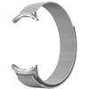 Image de Bracelet pour Google Pixel Watch Acier Inoxydable Milanais Magnétique Avizar Argent