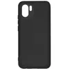 Image de Coque pour Xiaomi Redmi A1 et A2 Silicone Semi-rigide Finition Soft-touch Fine Avizar noir