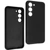 Image de Coque pour Samsung Galaxy S23 Silicone Semi-rigide Finition Soft-touch Avizar Noir