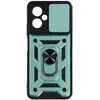 Image de Coque pour Xiaomi Redmi Note 12 5G avec Cache caméra et Bague Support Vidéo Avizar Vert