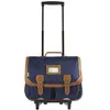 Image de Cartable Tann's Trolley Oslo 41 cm Bleu marine