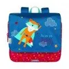 Image de Petit cartable L'Ã©cole des Tann's Super-hÃ©ros bleu/rouge - Bleu