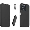 Image de Etui folio à rabat avec dragonne amovible pour Redmi Note 12 4G Noir