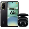 Image de Xiaomi PACK SMARTPHONE XIAOMI REDMI A5 6,88 DOUBLE NANO SIM 128 GO MIDNIGHT BLACK + ECOUTEURS REDMI BUDS 6 PLAY