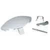 Image de C00075323. POIGNEE COMPLETE PORTE BLANCHE INDESIT