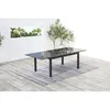 Image de Table De Jardin Et 8 Chaises En Aluminium Gris Ravenne