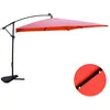 Image de Concept-Usine Parasol Terracotta Droit Carré 3 X 3 M Led Solenzara