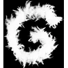 Image de Guirlande de NoÃ«l Plumes Boa - 1,80 m - Blanc