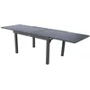 Image de Table De Jardin Extensible 10 Personnes Piazza - L. 135/270 Cm - Noir Graphite