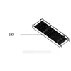 Image de Support gris foncÃ© complet pour lave vaisselle ARTHUR MARTIN ELECTROLUX FAURE