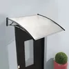 Image de Auvent De Porte Marquise D'accueil 80 X 120 Cm Polycarbonate