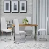 Image de Lot De 4 Chaises Mia Blanches Pour Salle Ã Manger