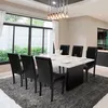 Image de Lot De 6 Chaises Hannah Noires Pour Salle Ã Manger