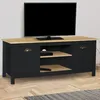 Image de Meuble TV ISIS bois et noir