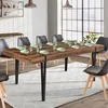 Image de IDMarket Table À Manger Austria 10 Personnes Bois Pied Épingle 200 Cm