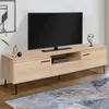 Image de Meuble Tv Contemporain Seattle Xxl Avec Rangements 180 Cm